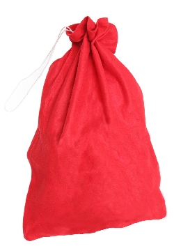 SACCO DI BABBO NATALE MEDIO VELVET 